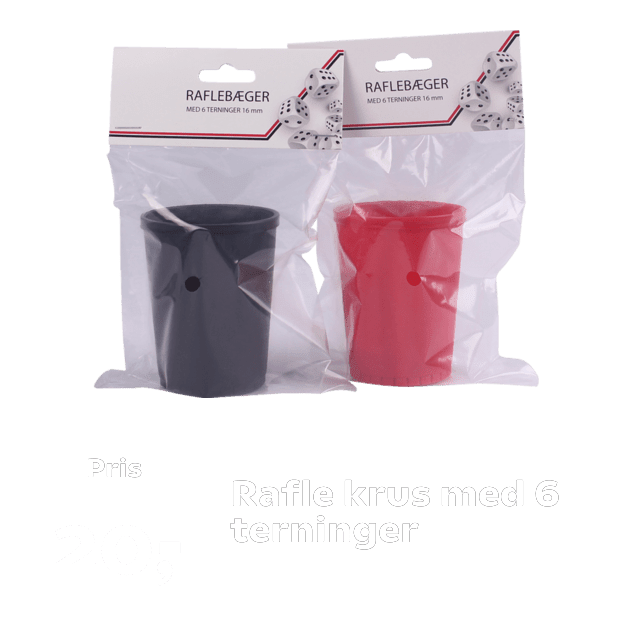 Rafle krus med 6 terninger