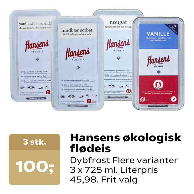 Hansens økologisk flødeis