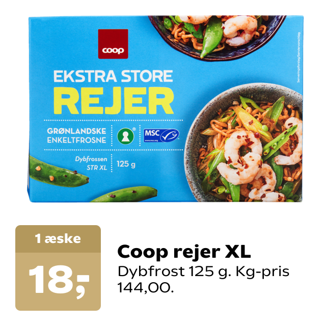 Coop rejer XL
