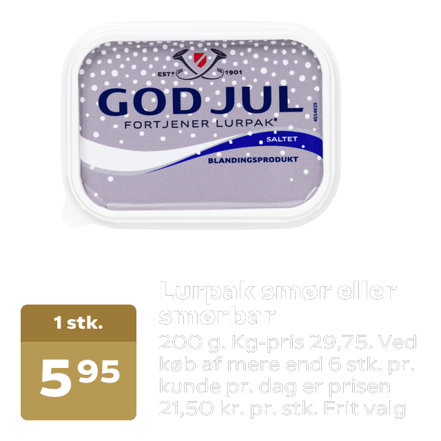 Lurpak smør eller smørbar