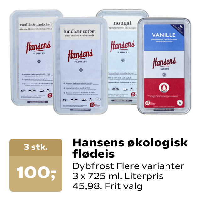 Hansens økologisk flødeis