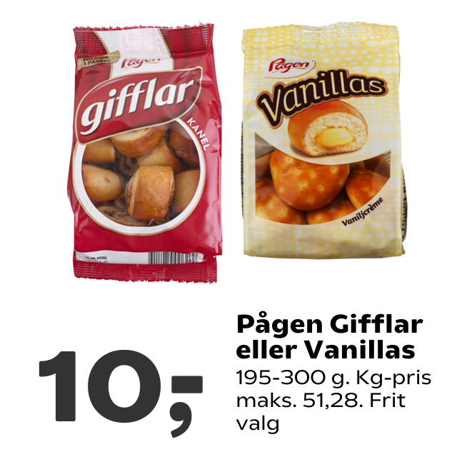 PÃÂ¥gen Gifflar eller Vanillas