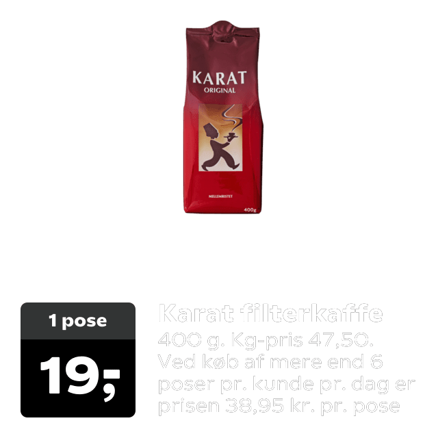 Karat filterkaffe