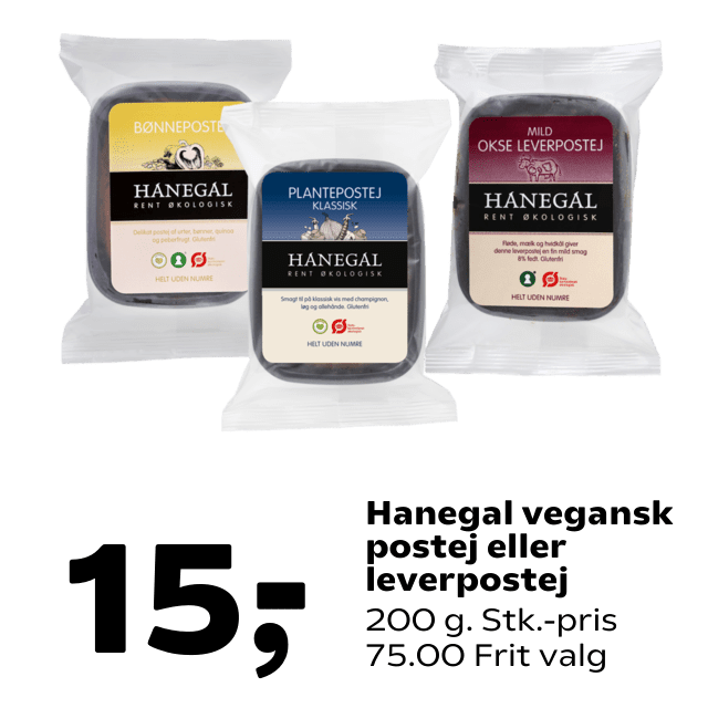 Hanegal vegansk postej eller leverpostej