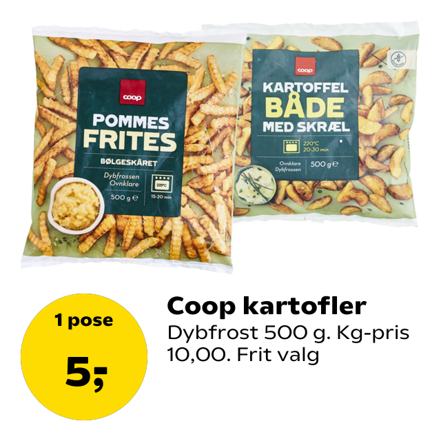 Coop kartofler