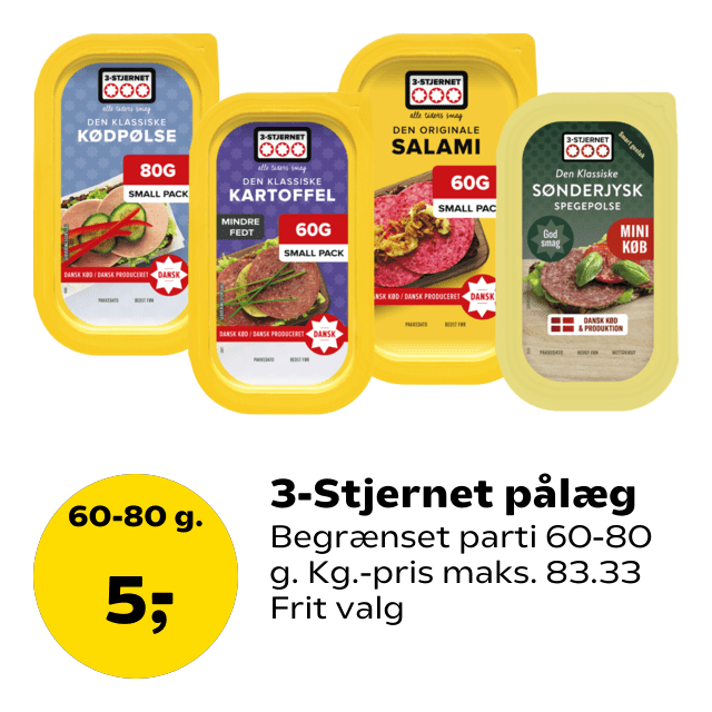 3-Stjernet pålæg