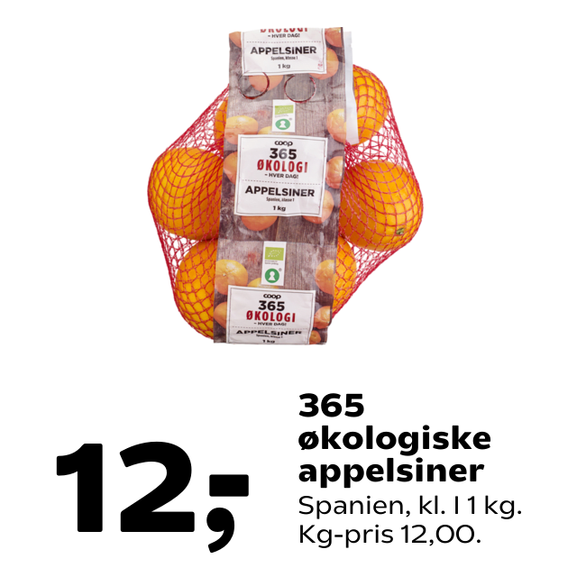 365 ÃÂ¸kologiske appelsiner