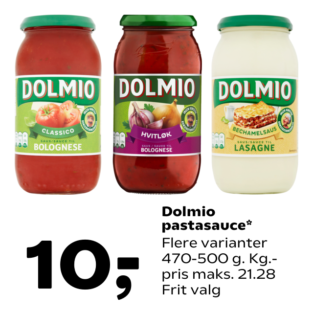 Dolmio pastasauce