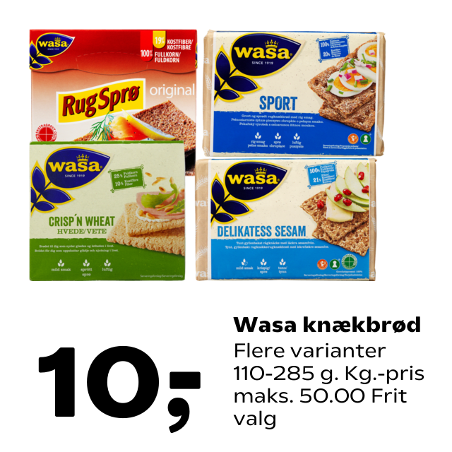 Wasa knÃÂ¦kbrÃÂ¸d