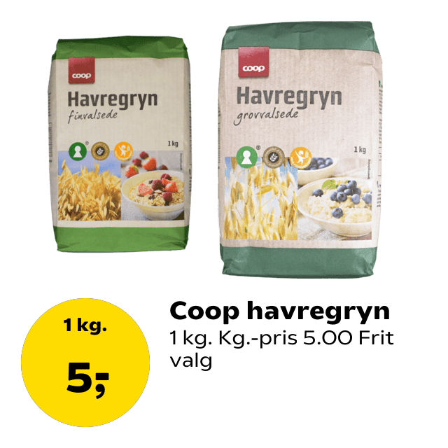 Coop havregryn