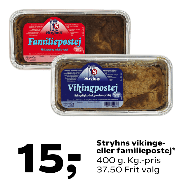 Stryhns vikinge- eller familiepostej