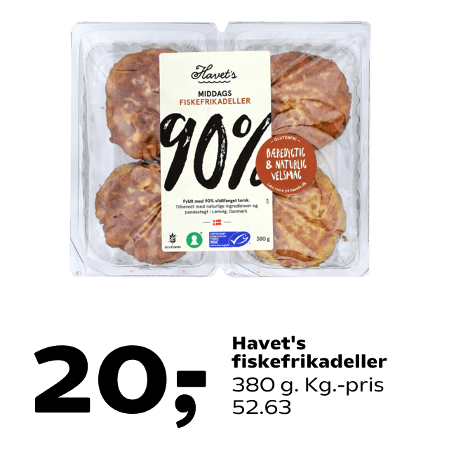 Havet's fiskefrikadeller