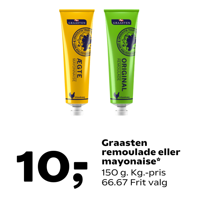 Graasten remoulade eller mayonaise