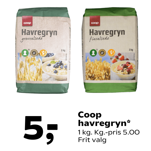 Coop havregryn
