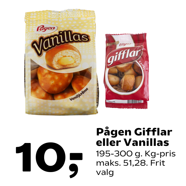 PÃÂ¥gen Gifflar eller Vanillas