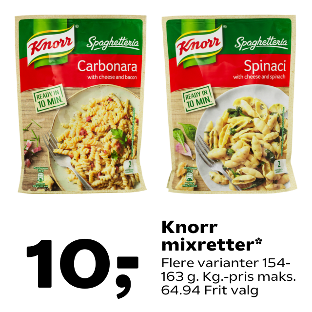 Knorr mixretter