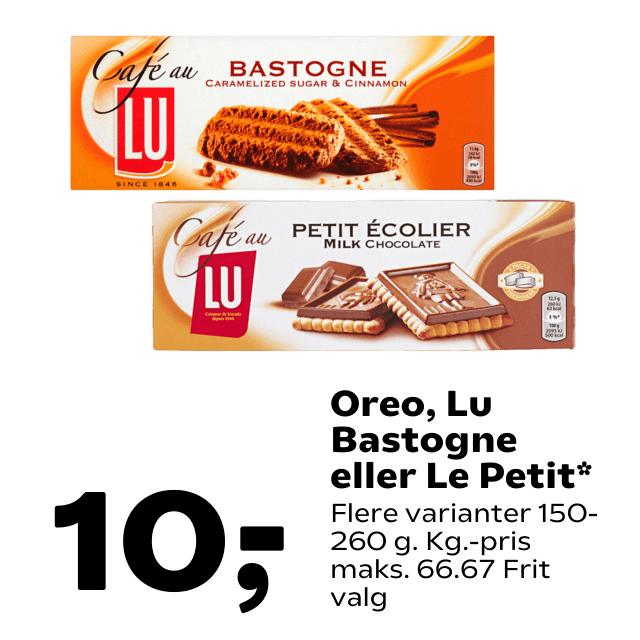 Oreo, Lu Bastogne eller Le Petit