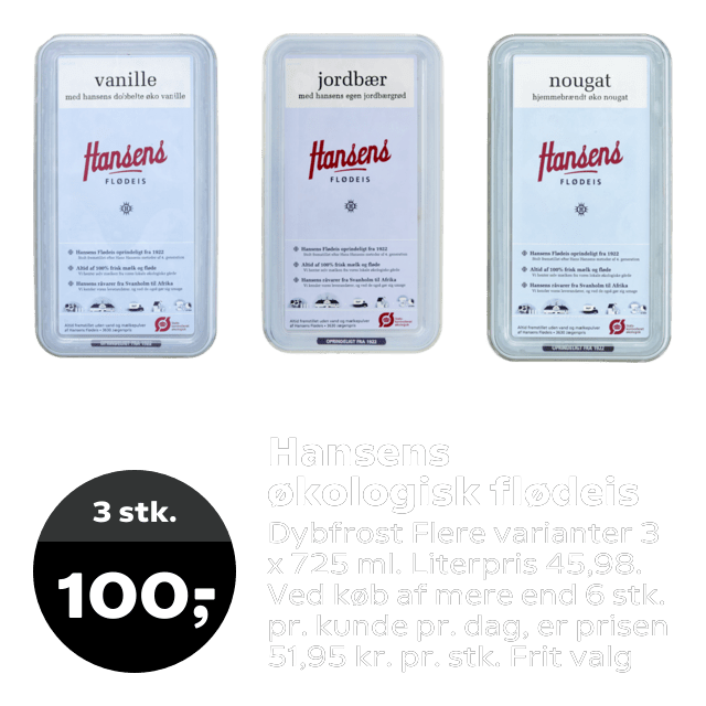 Hansens økologisk flødeis