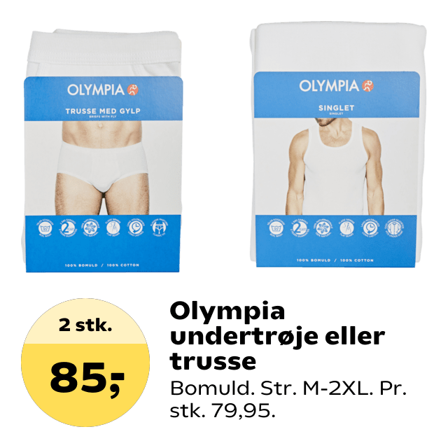 Olympia undertrøje eller trusse