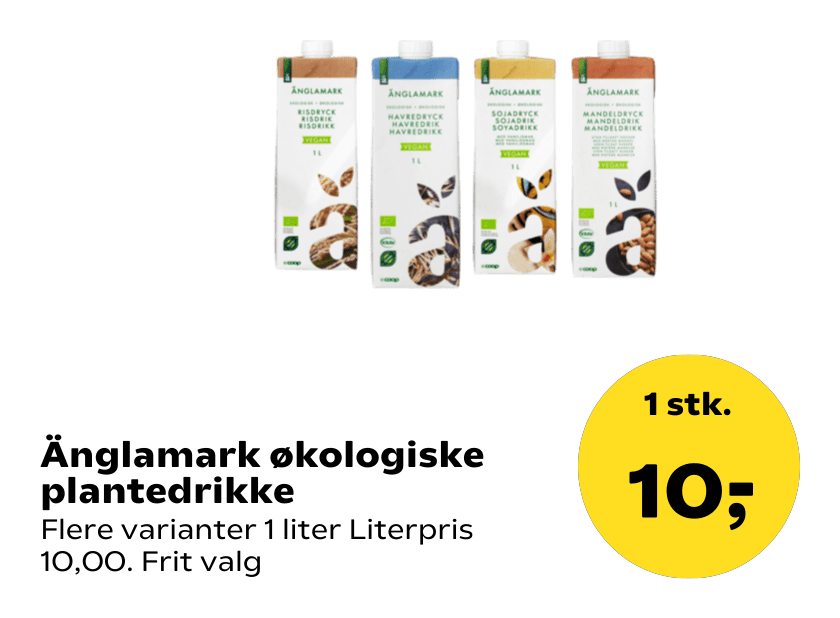 Änglamark økologiske plantedrikke