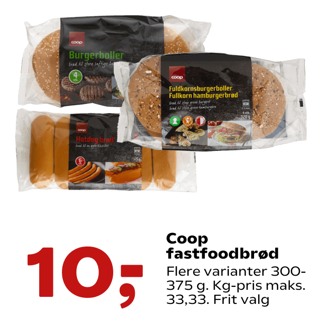 Coop fastfoodbrÃÂ¸d