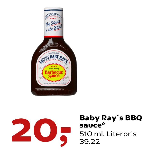Baby RayÃÂ´s BBQ sauce