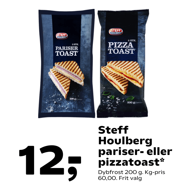 Steff Houlberg pariser- eller pizzatoast
