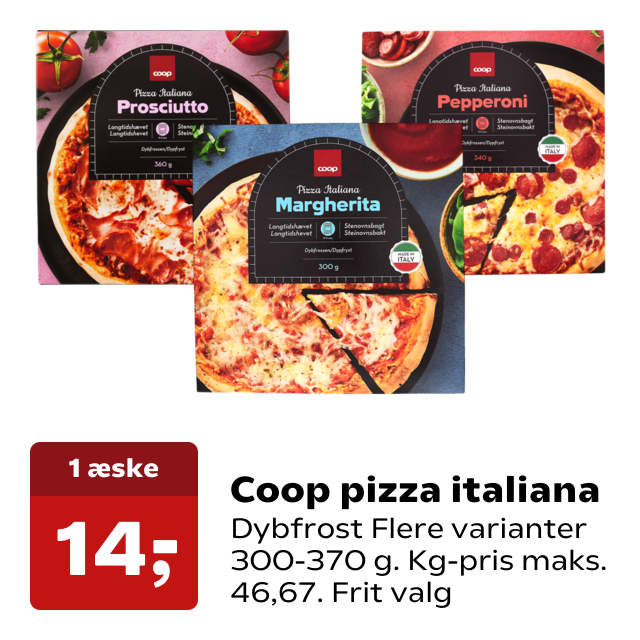 Coop pizza italiana