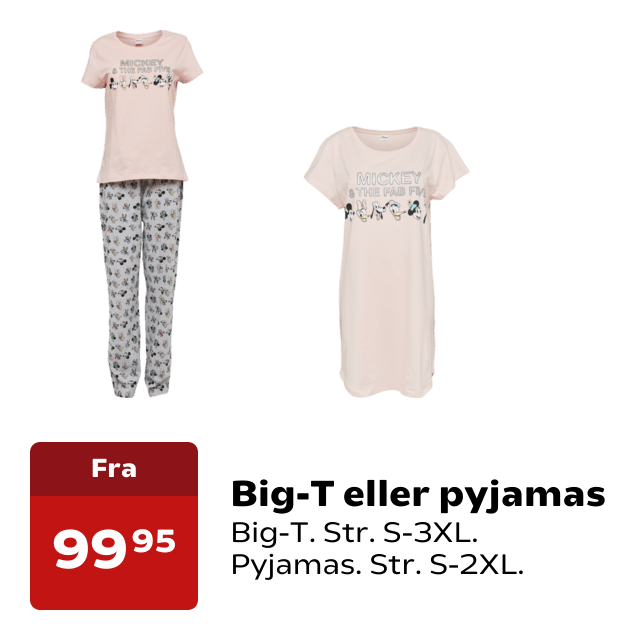 Big-T eller pyjamas