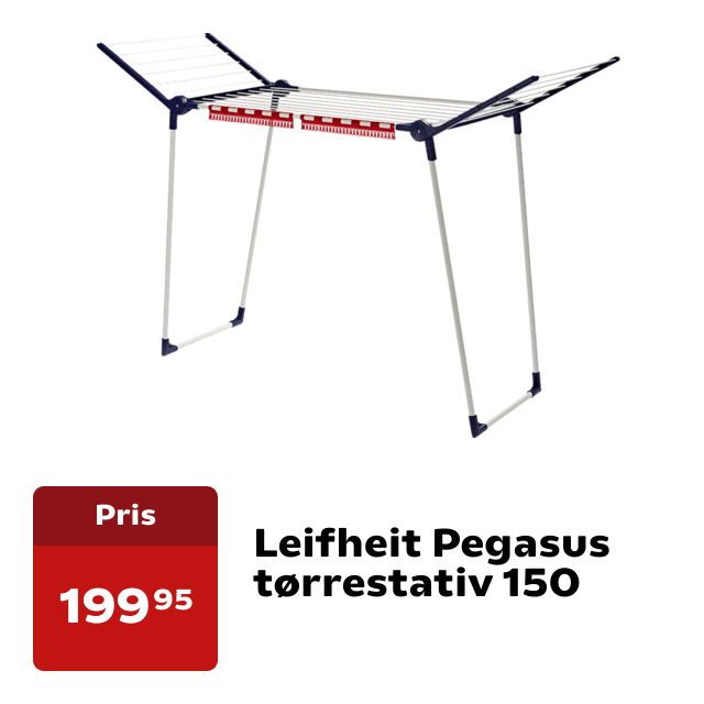 Leifheit Pegasus tørrestativ 150