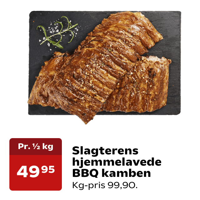 Slagterens hjemmelavede BBQ kamben
