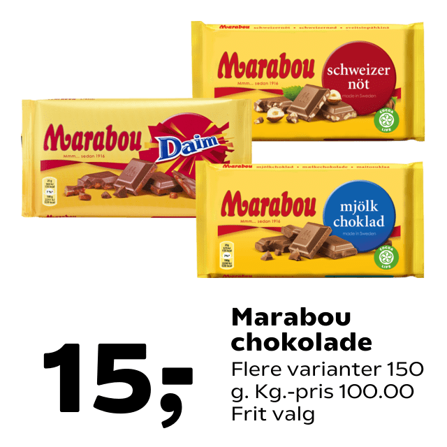 Marabou chokolade