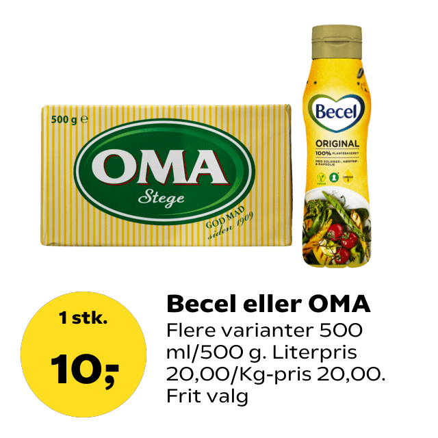 Becel eller OMA