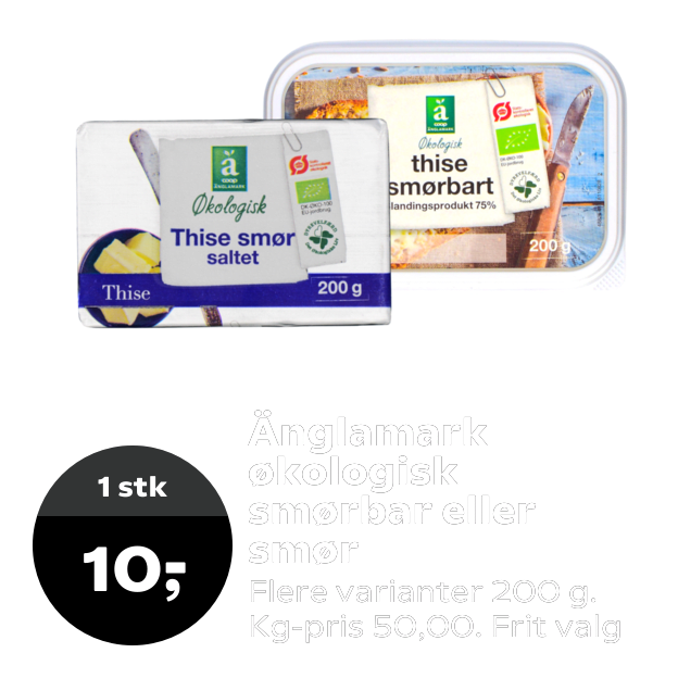 Änglamark økologisk smørbar eller smør