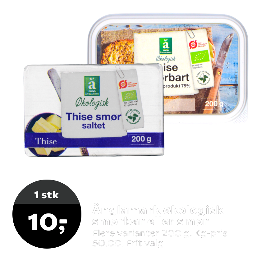 Änglamark økologisk smørbar eller smør