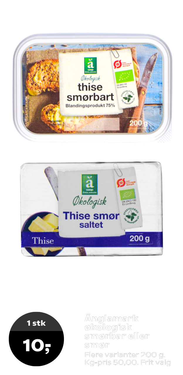 Änglamark økologisk smørbar eller smør