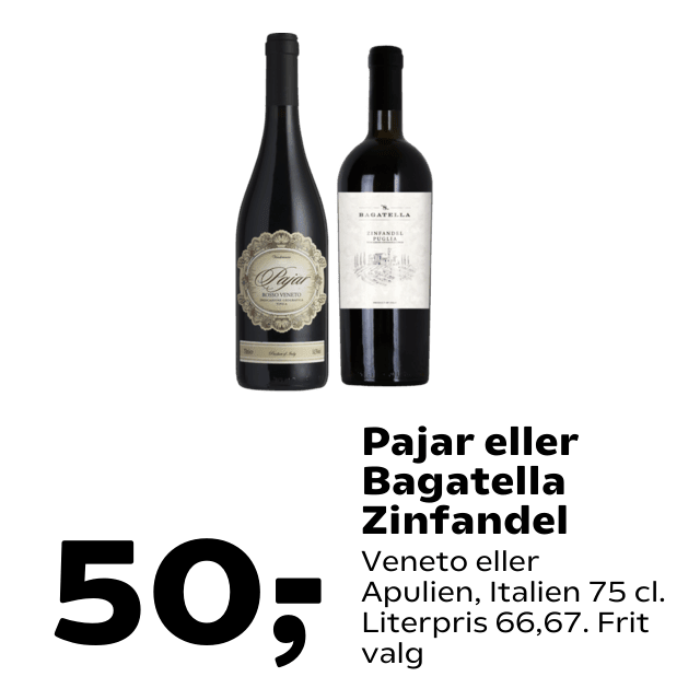 Pajar eller Bagatella Zinfandel