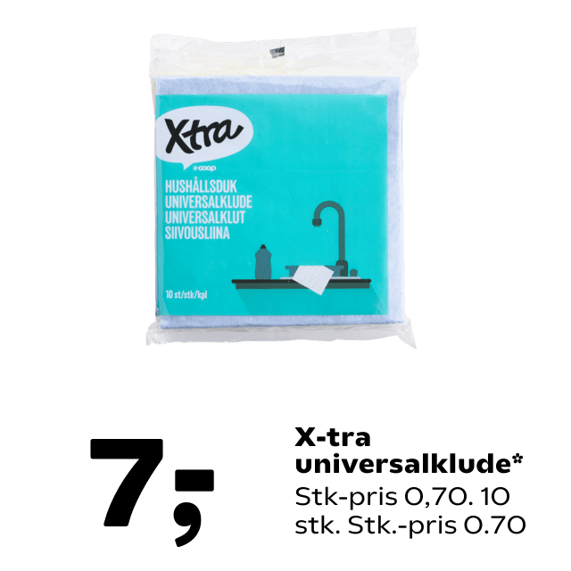 X-tra universalklude