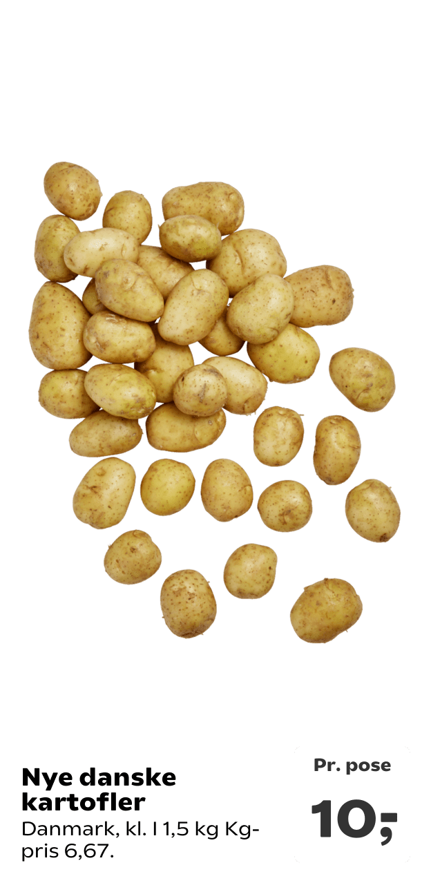 Nye danske kartofler