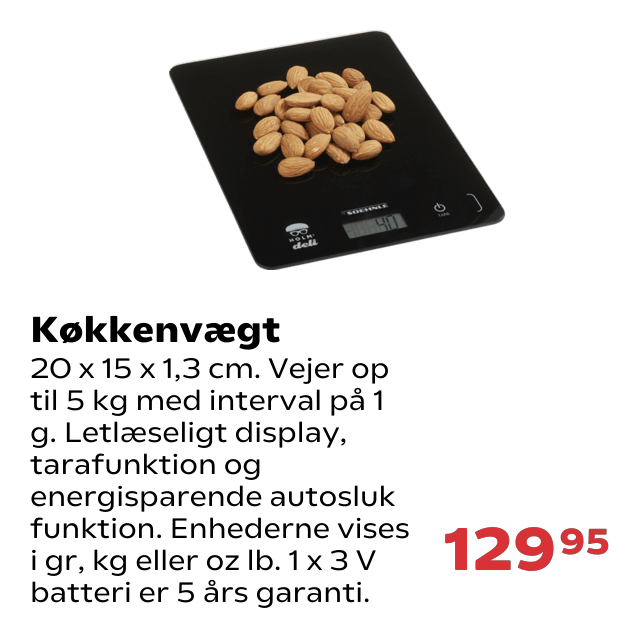 Køkkenvægt