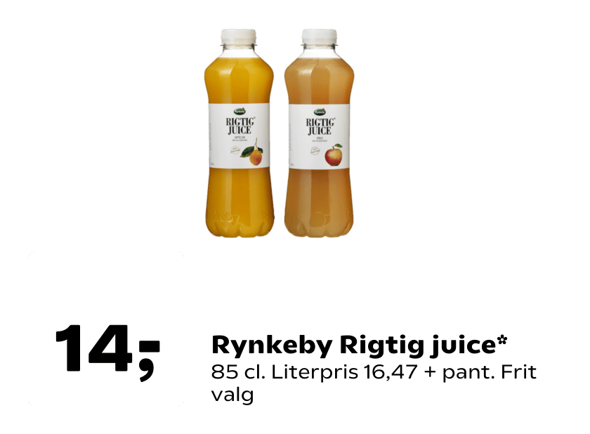 Rynkeby Rigtig juice