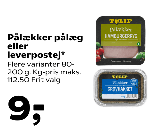 PÃÂ¥lÃÂ¦kker pÃÂ¥lÃÂ¦g eller leverpostej