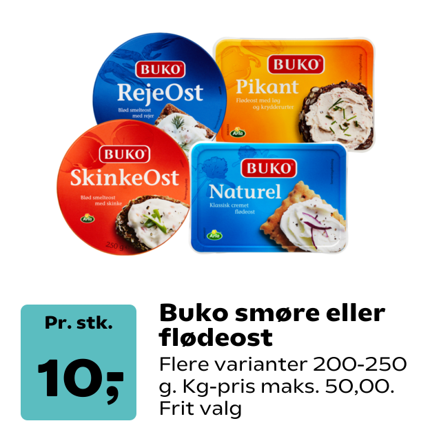 Buko smÃÂ¸re eller flÃÂ¸deost