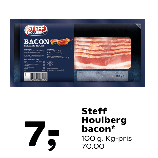 Steff Houlberg bacon