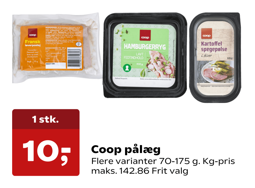 Coop pålæg
