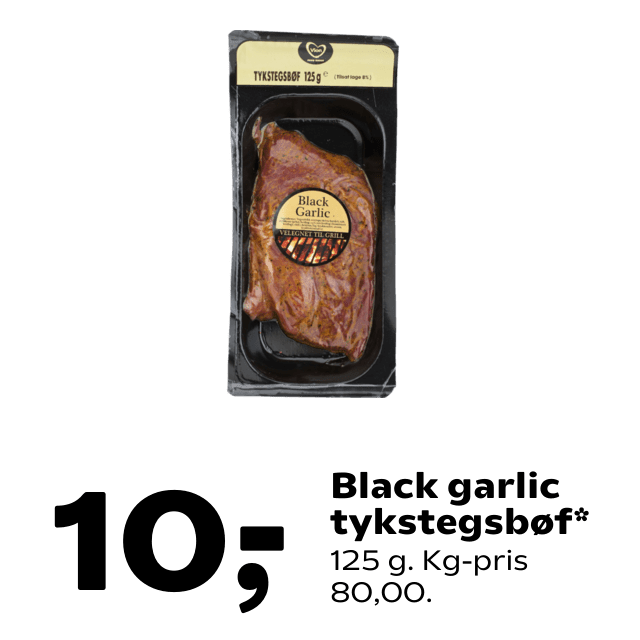 Black garlic tykstegsbÃÂ¸f