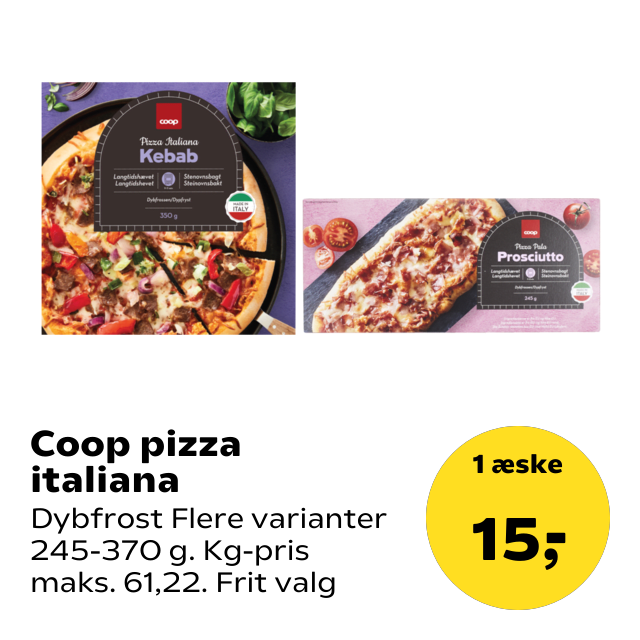 Coop pizza italiana