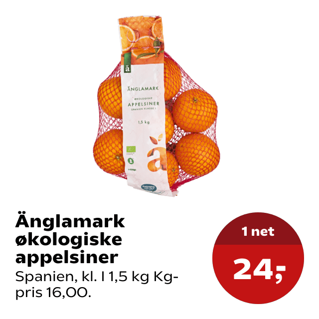 Änglamark økologiske appelsiner