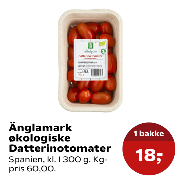 Änglamark økologiske Datterinotomater