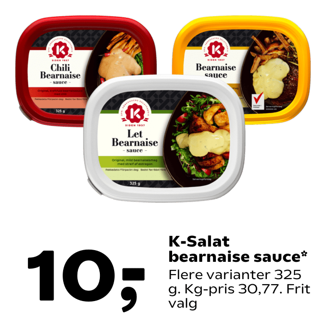 K-Salat bearnaise sauce